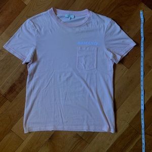 Sandro Pink Romance T-Shirt in XS